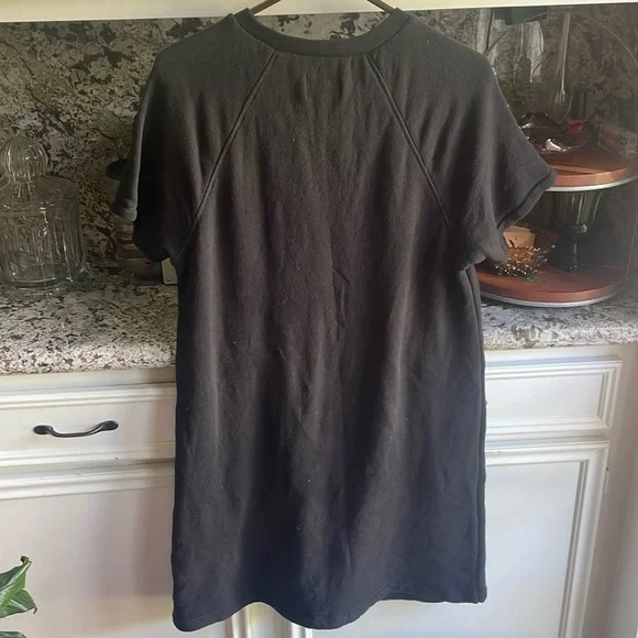 New Madewell MWL Airyterry Sweatshirt Tee Dress - Picture 5 of 10